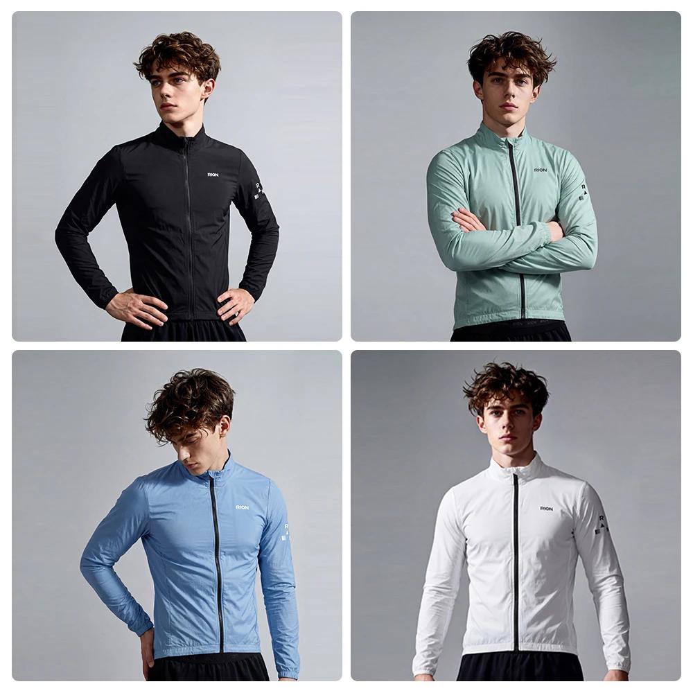 Veste coupe-vent à manches longues pour homme RION