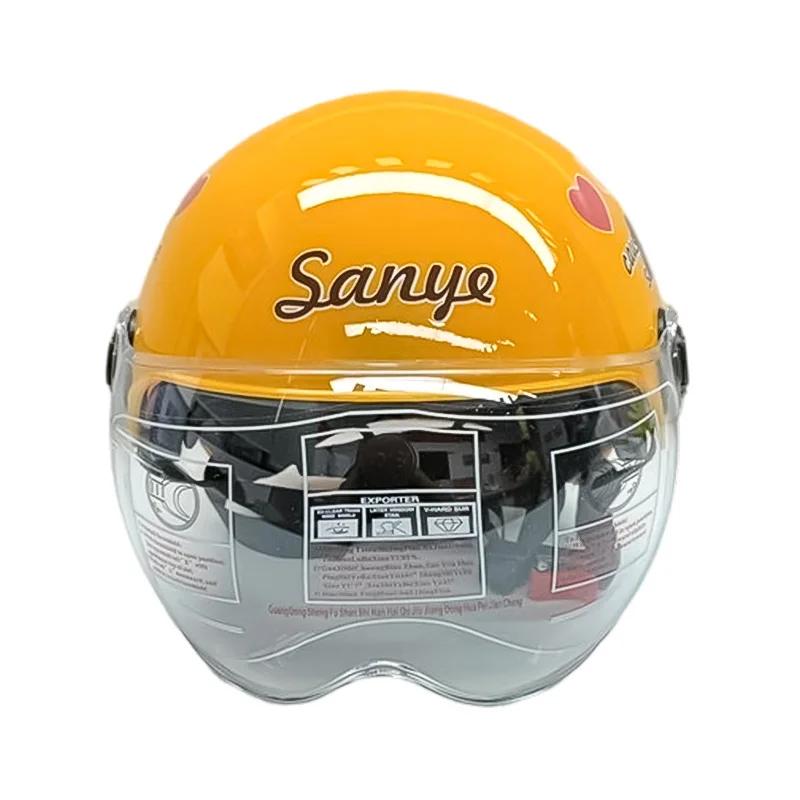 Casque de sécurité de vélo pour enfants de 6 à 12 ans, casque d'équitation, apparence réglable, Ultra-léger, absorbant les chocs, ABS Casco Moto