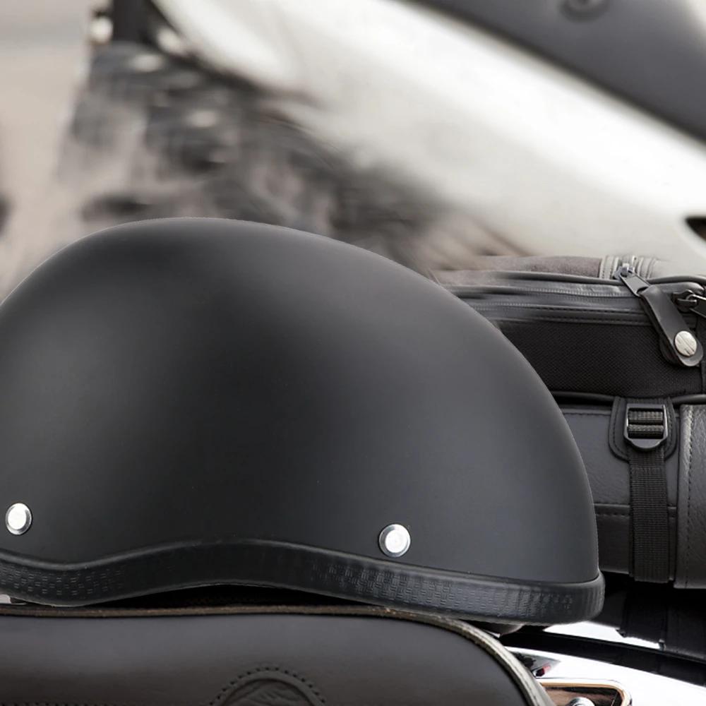 Casque de moto ultraléger unisexe rétro Vintage casque de sécurité cyclisme demi-visage casque de vélo vtt