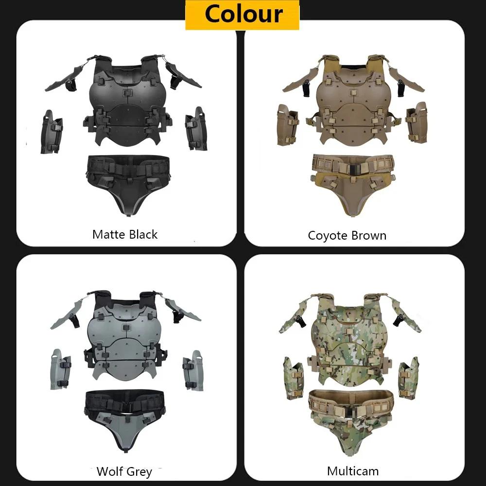 Armure tactique avec gilet de protection