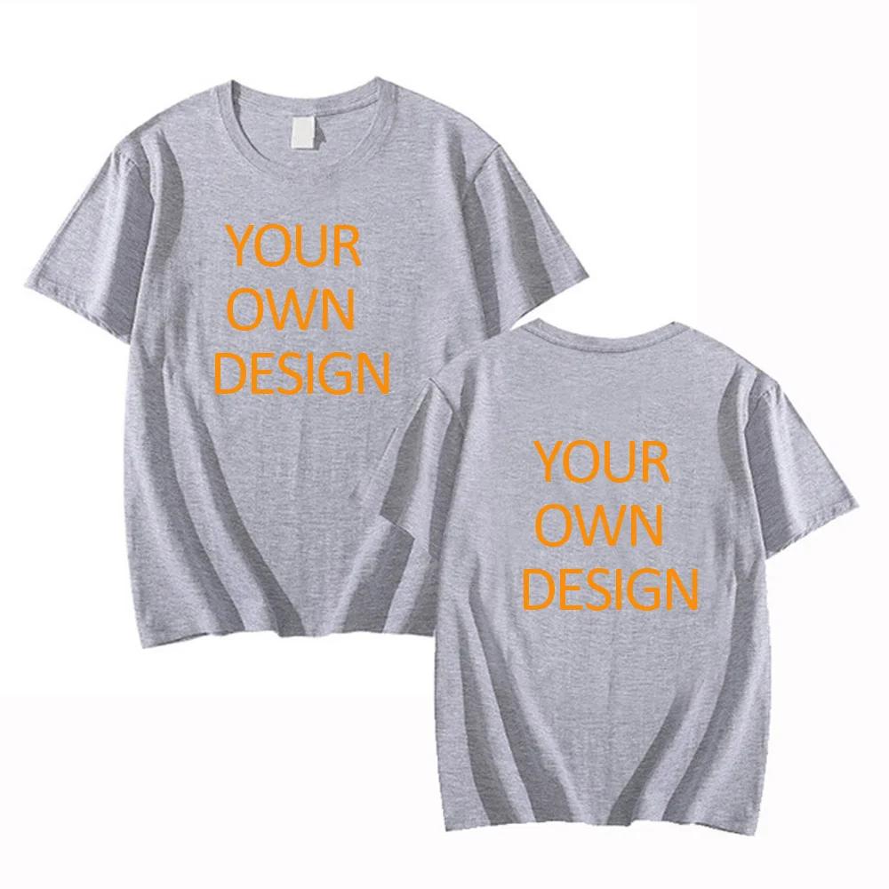 T-shirt en coton pour hommes, personnalisez votre design ici, texte personnalisé, t-shirt pour hommes et femmes, ajoutez votre propre design, t-shirt tendance, vêtements