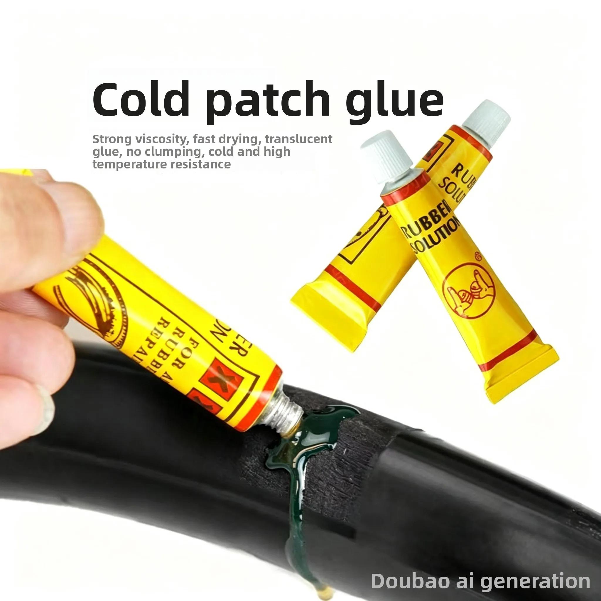 Kit de réparation de pneus de vélo - Outil essentiel pour les cyclistes avec des patchs, des râpes métalliques, des leviers de pneus et de la colle pour les réparations en déplacement