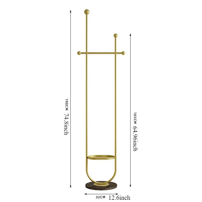 Support Portable porte-vêtements chambre support au sol cintre porte-chapeau maison moderne Perchero De Pie magasin De vêtements meubles