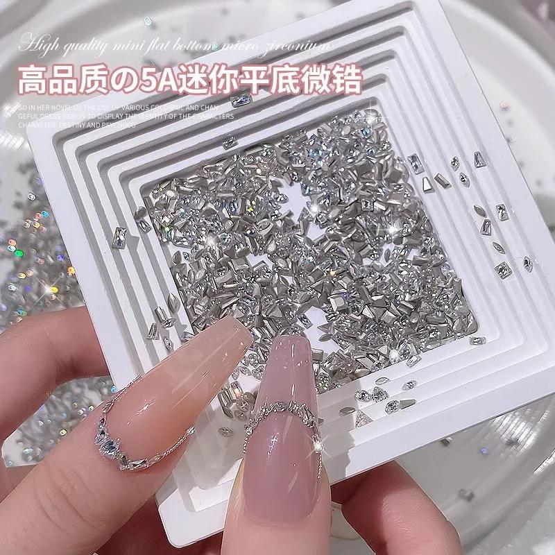 Mini diamant scintillant pour décorations d'ongles