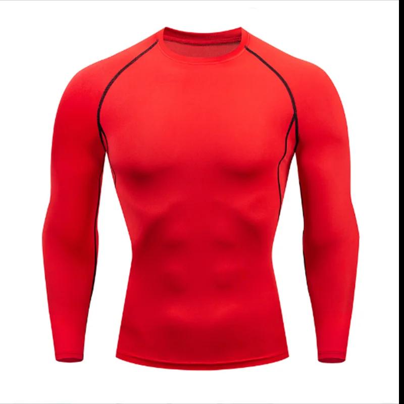 T-shirt de sport de compression pour hommes grandes tailles