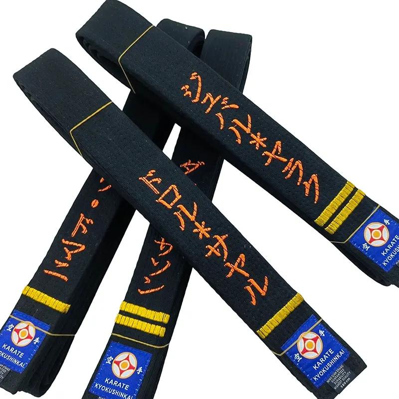 Kyokushin ceintures noires broderie la fédération internationale du karaté IKF Shinkyokushinkai gran