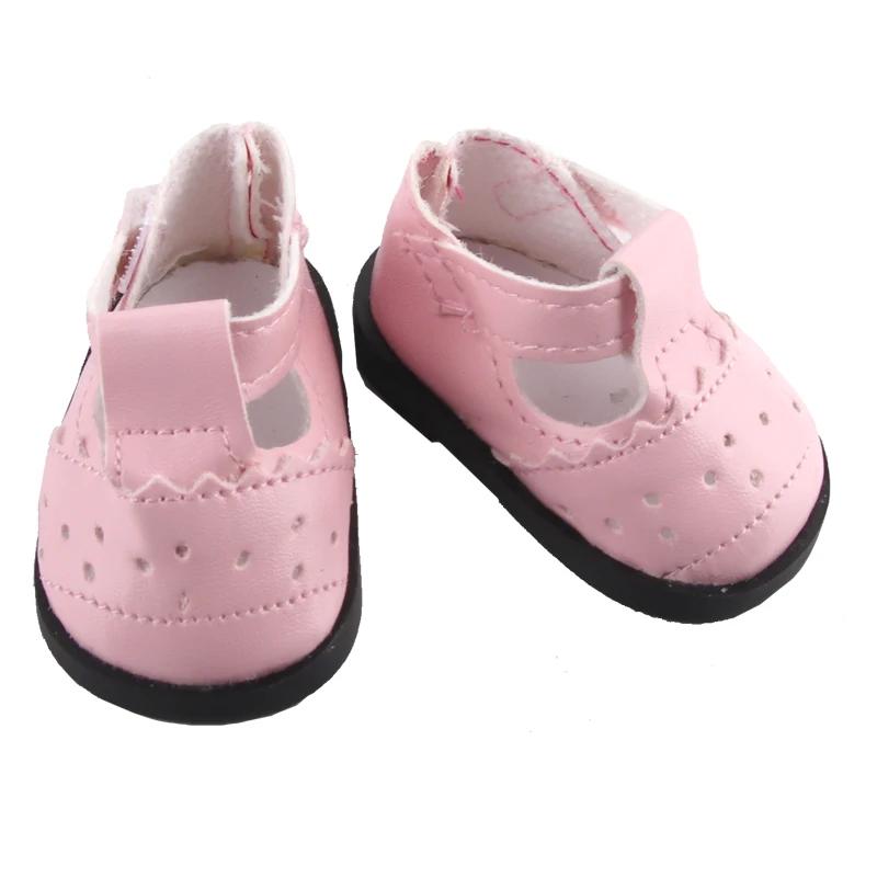 Chaussures de poupée de 7 Cm, vêtements, bottes faites à la main pour fille américaine de 18 pouces