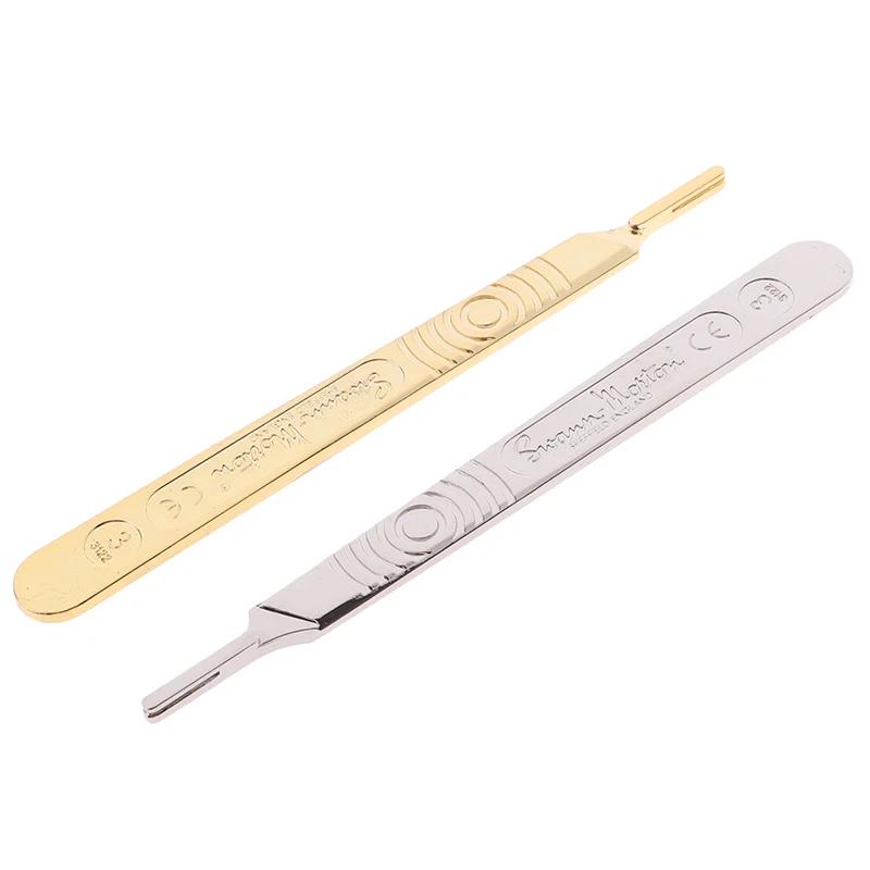 Outils à main de gravure de poignée de scalpel, lame adaptée, générateurs en acier inoxydable, génér