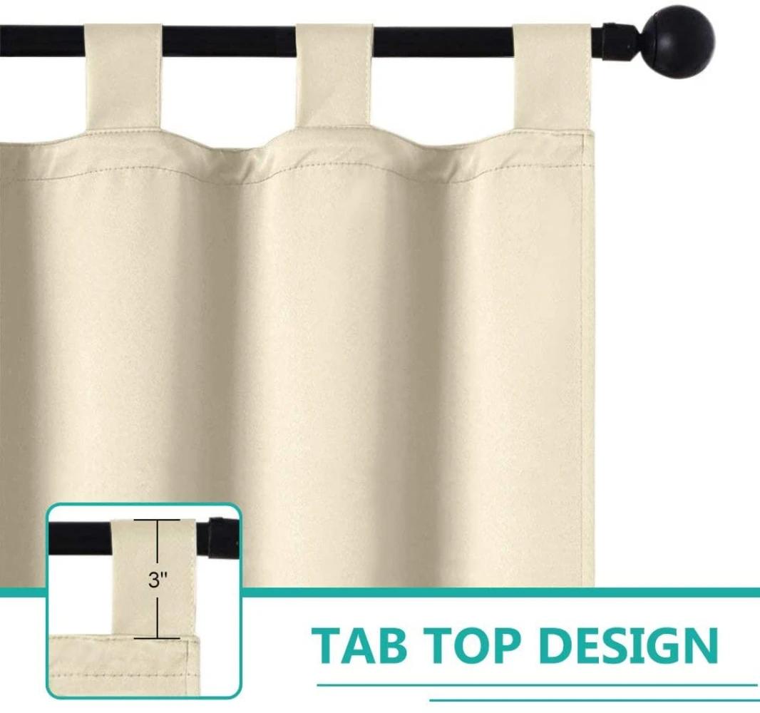 Rideau occultant thermique extérieur Beige Toys, 50 po W x 120 po. L
