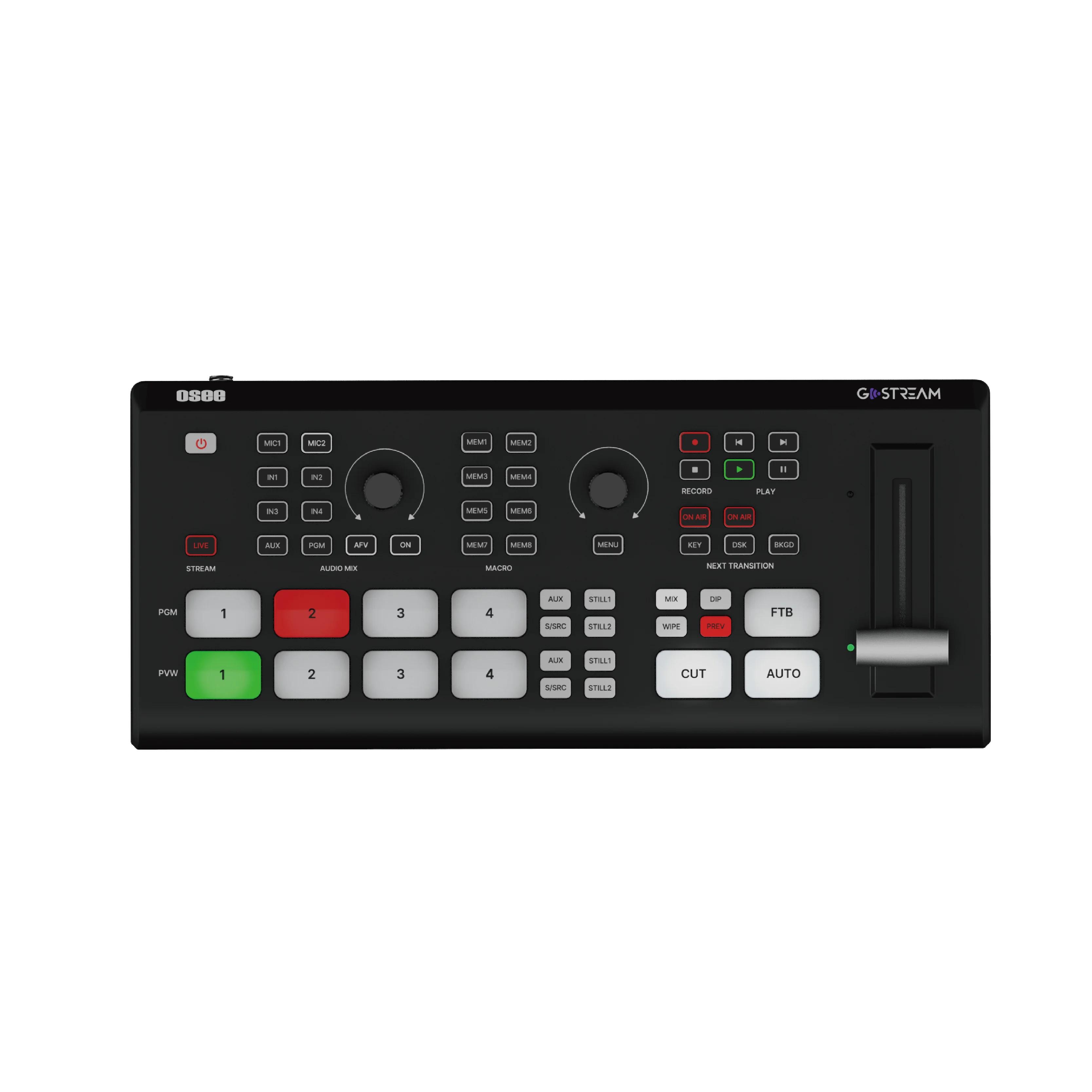Osee GoStream Deck HDMI USB2.0 mélangeur vidéo commutateur boîte de carte de Capture avec NDI mélang