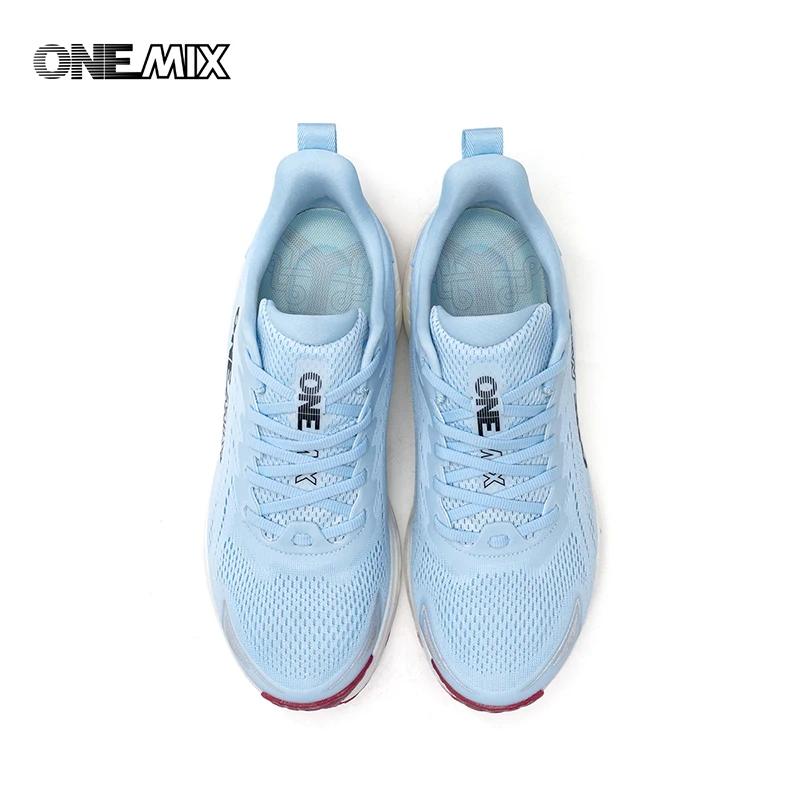 Chaussures de course hommes O-Resilio coussin stabilité - Sports plein air maille lacets léger