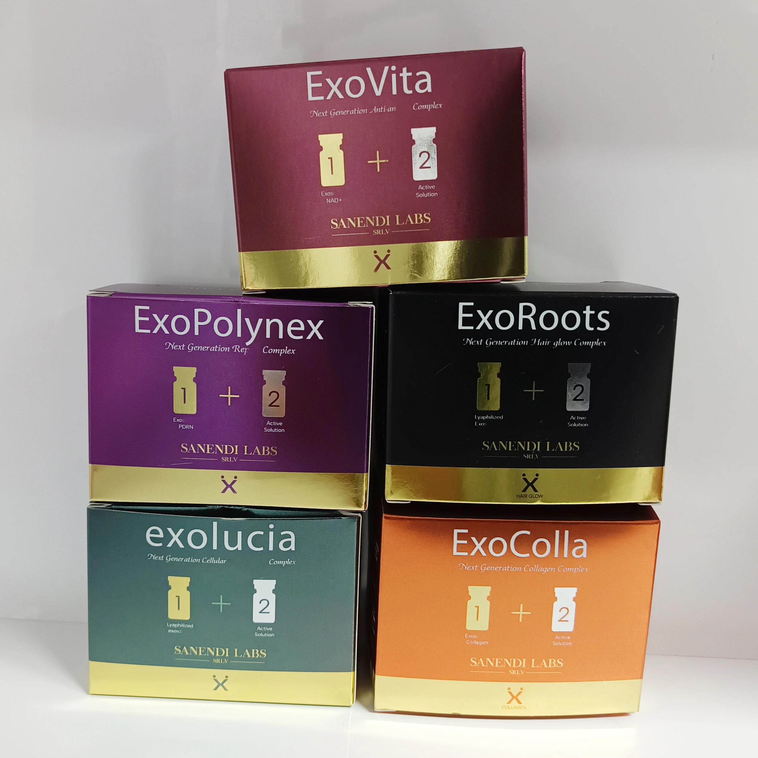 Ensemble 2-en-1 EXO Vita NAD+ PDRN Sérum Collagène Essence Soin Visage Lissant Hydratant Liftant Cor