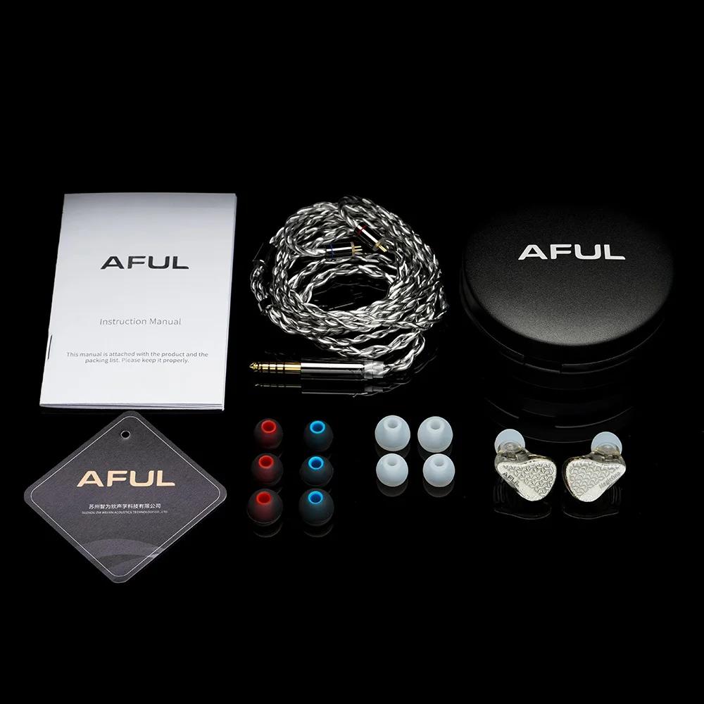 Moniteurs intra-auriculaires à pilote BA unique HiFiGo AFUL MagicOne, écouteurs à armature équilibré