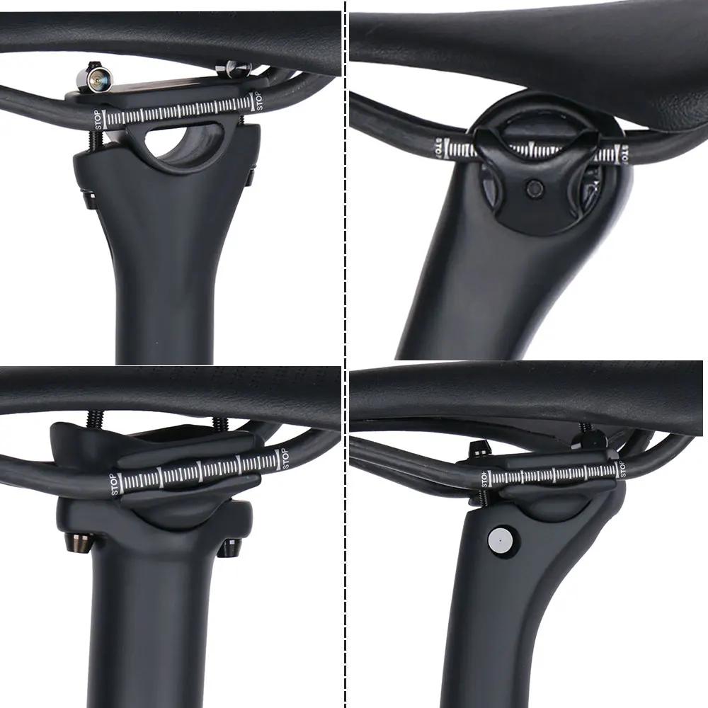 ELITAONE selle de vélo route/Mtb 240x143mm Rail rond en Fiber de carbone 7*7mm Super léger 89g