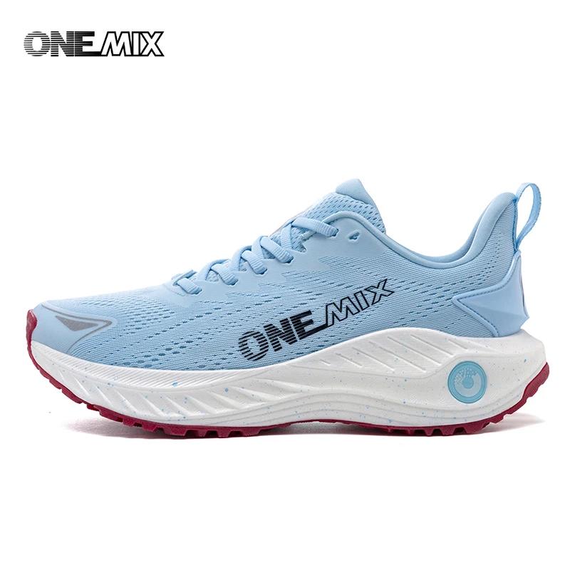 Chaussures de course hommes O-Resilio coussin stabilité - Sports plein air maille lacets léger