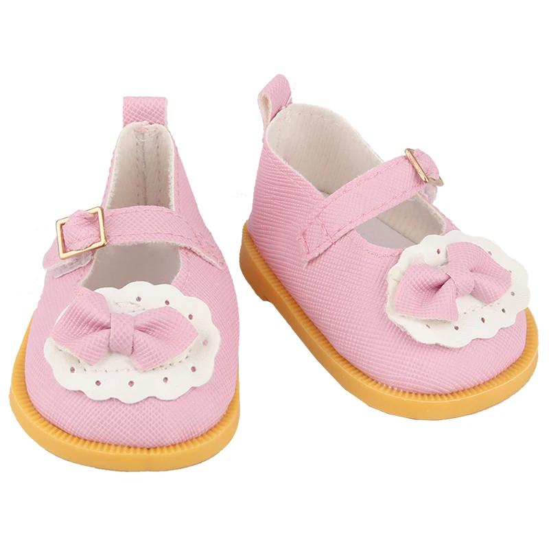 Chaussures de poupée de 7 Cm, vêtements, bottes faites à la main pour fille américaine de 18 pouces