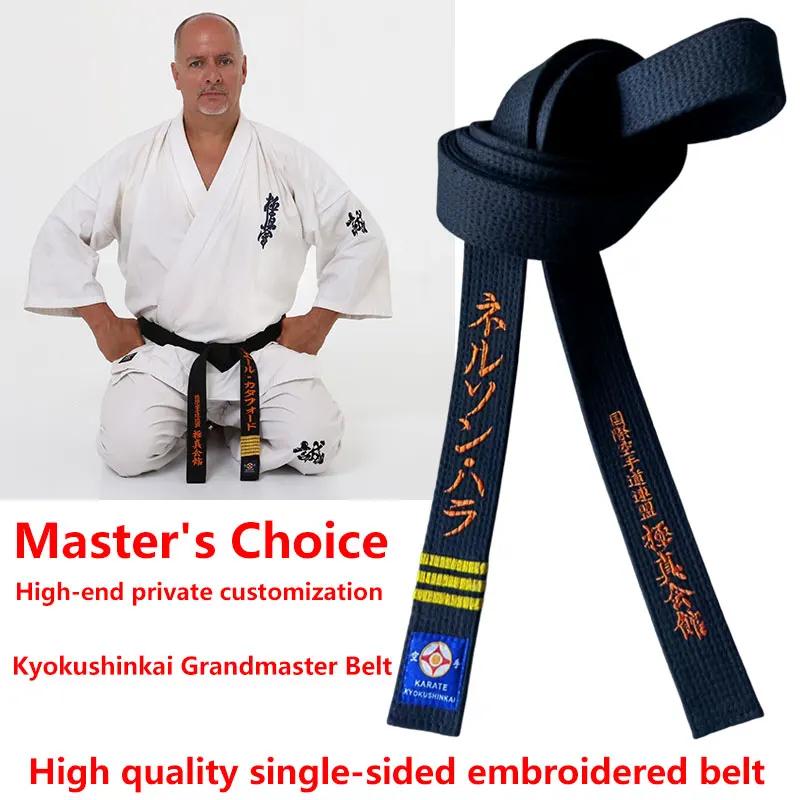 Kyokushin ceintures noires broderie la fédération internationale du karaté IKF Shinkyokushinkai gran
