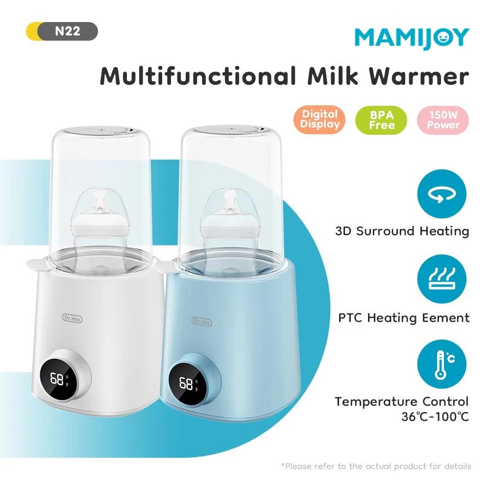 Chauffe-biberon multifonction MAMIJOY 36-100 ° Chauffe-aliments réglable, chauffe-lait, stérilisat