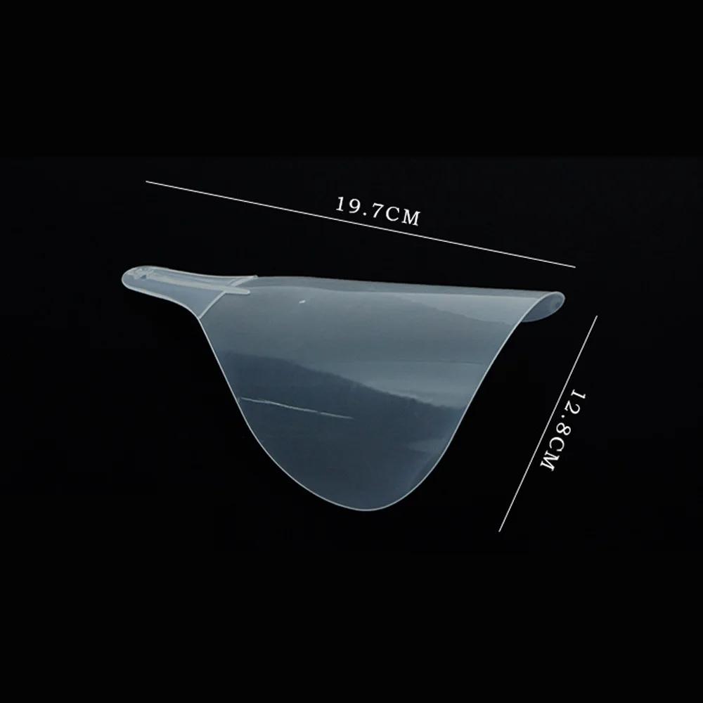 Bouclier facial en plastique transparent pour barbier, tampons de coupe de cheveux, pour Salon de co