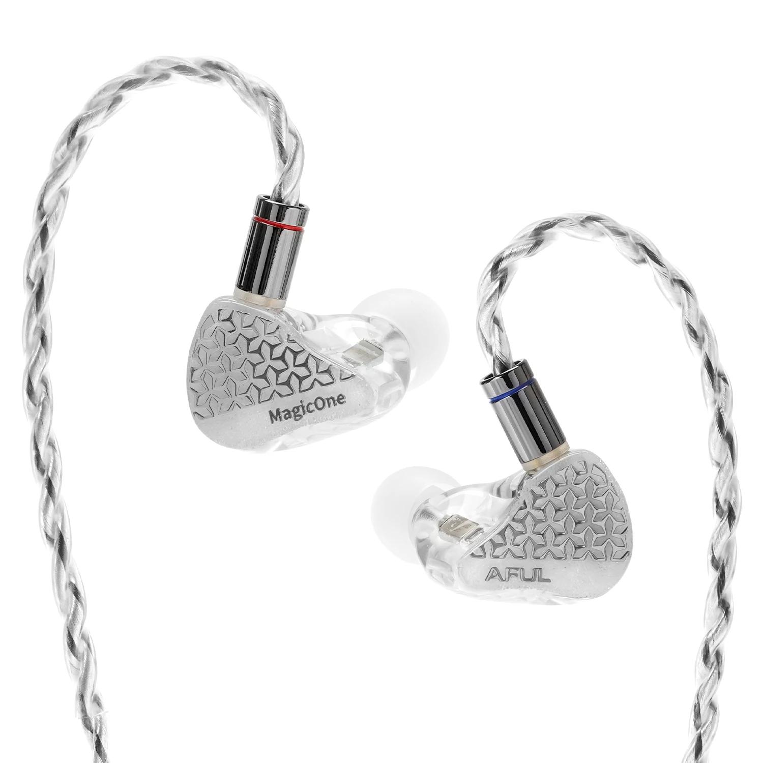 Moniteurs intra-auriculaires à pilote BA unique HiFiGo AFUL MagicOne, écouteurs à armature équilibré