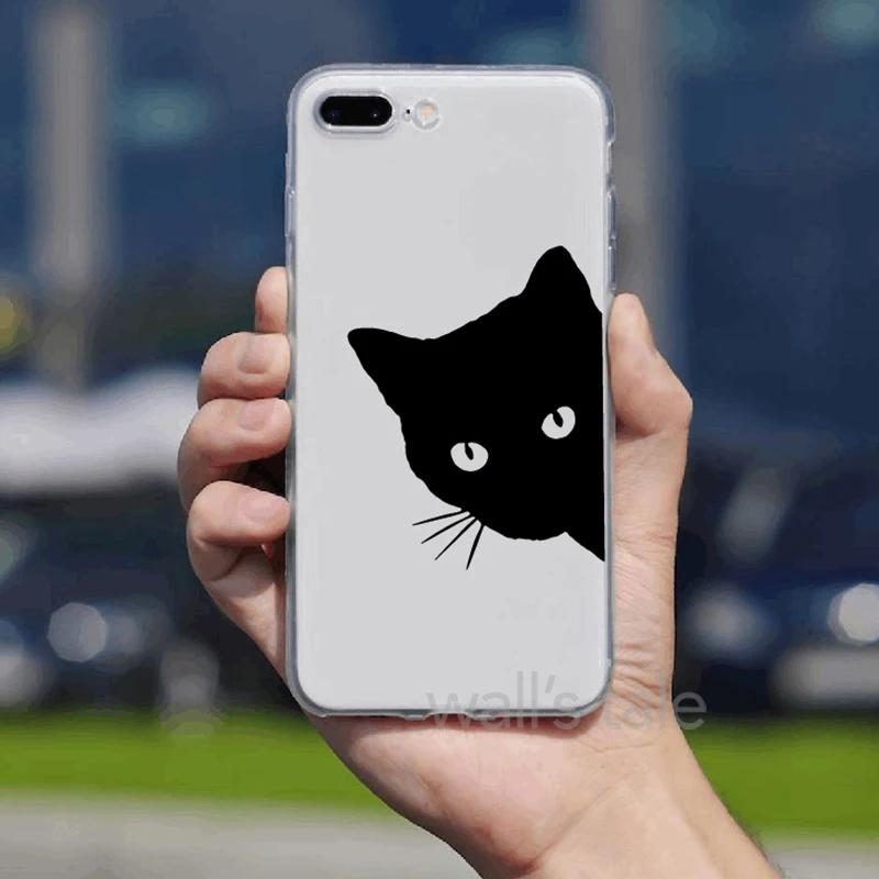 Autocollant en vinyle de chat de recherche, autocollants de fenêtre de pare-chocs de voiture, autoco