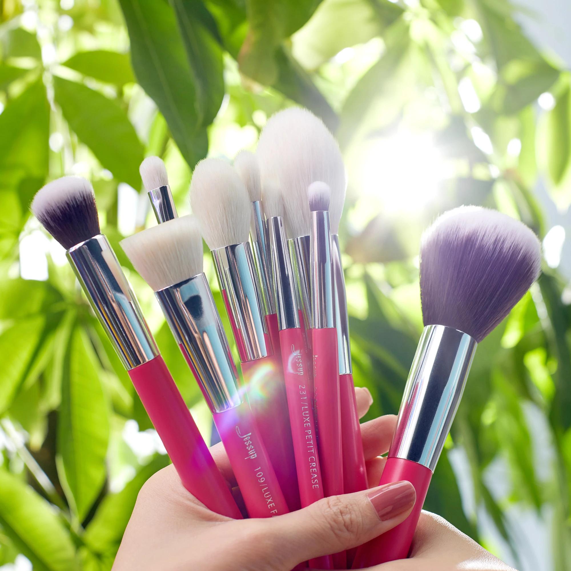 Jessup pinceaux de maquillage ensemble 25 pièces pinceau de maquillage professionnel, fond de teint