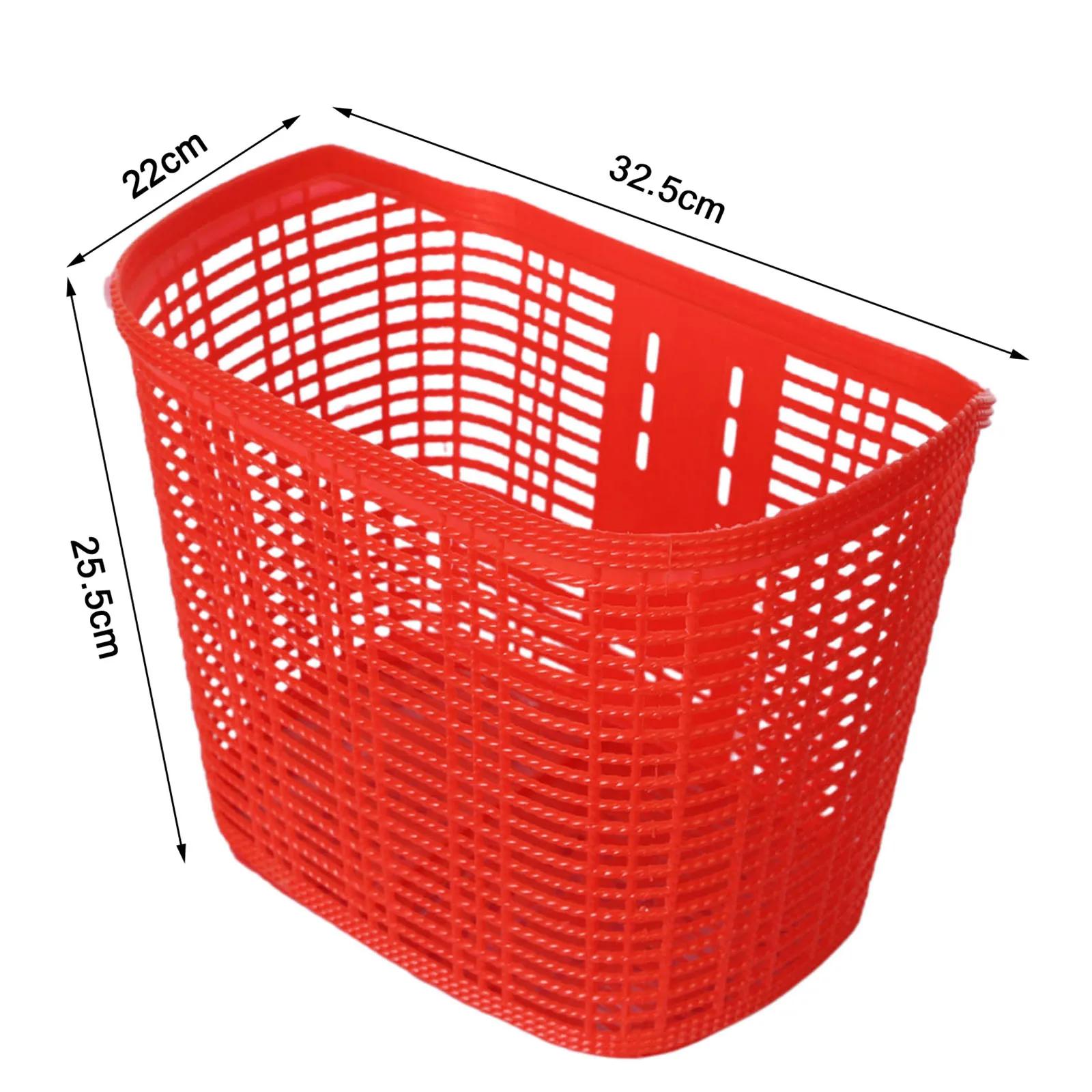 Panier de vélo pour enfants et adultes, panier avant de vélo, porte-animaux, grande boîte de rangeme