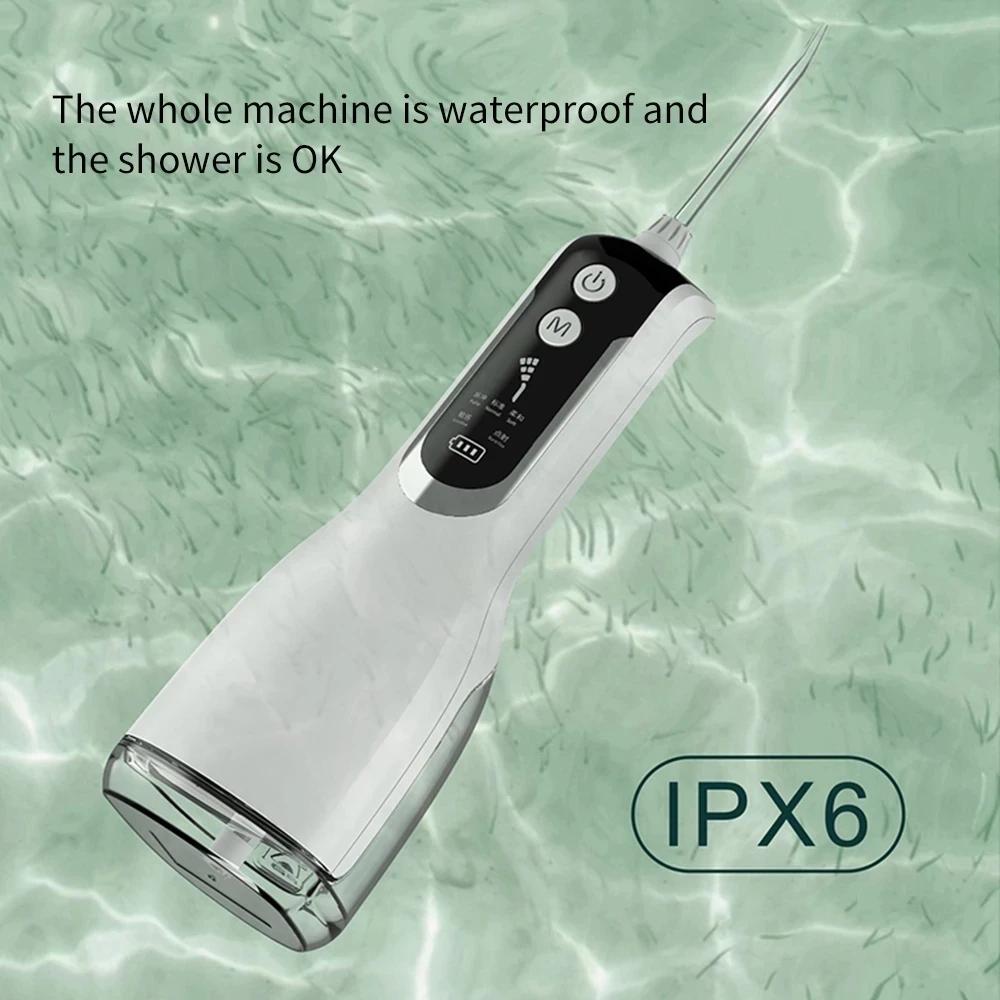 Xiaomi Youpin – irrigateur dentaire Intelligent, Jet d'eau, blanchiment, Rechargeable par USB, 330ml