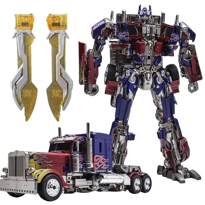 30CM Transformation Robot jouets commandant Optimus alliage Robot Jetfire Autobots Figuras modèle en