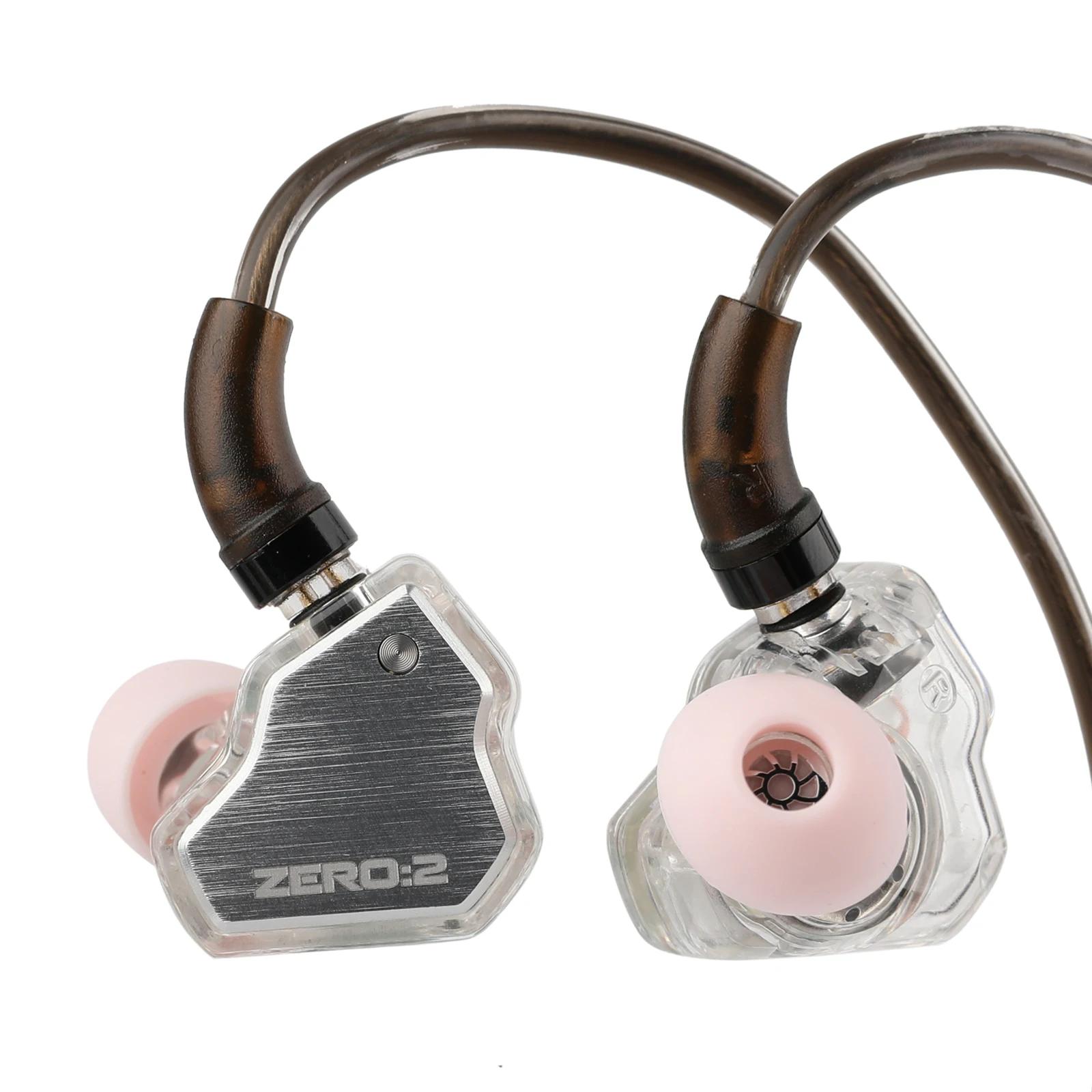 7Hz x Crinacle Zero:2 mis à jour 10mm pilote dynamique IEM filaire écouteurs écouteurs de jeu avec c