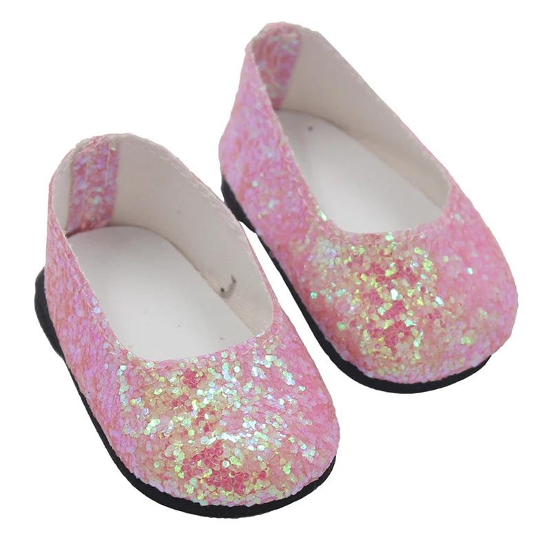 Chaussures de poupée de 7 Cm, vêtements, bottes faites à la main pour fille américaine de 18 pouces