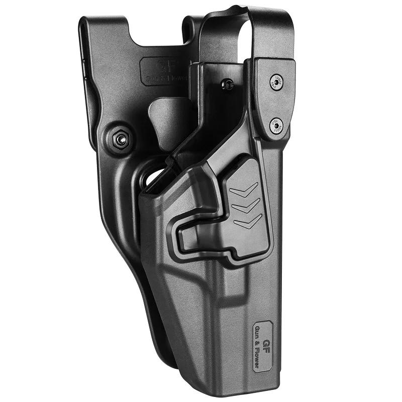 Pour Glock 17/19/19x/ 23/31/32/45(Gen 1-5) G22 (Gen 1-4) niveau III, étui OB, sac tactique de rétent