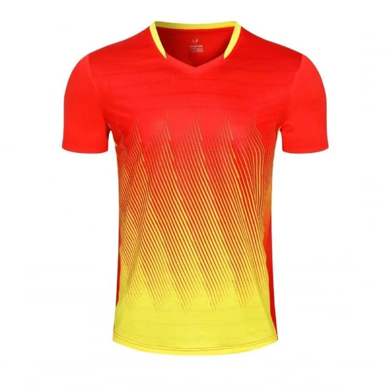 T-shirt tennis de table unisexe 2024 - Badminton ping-pong manches courtes haut de gamme