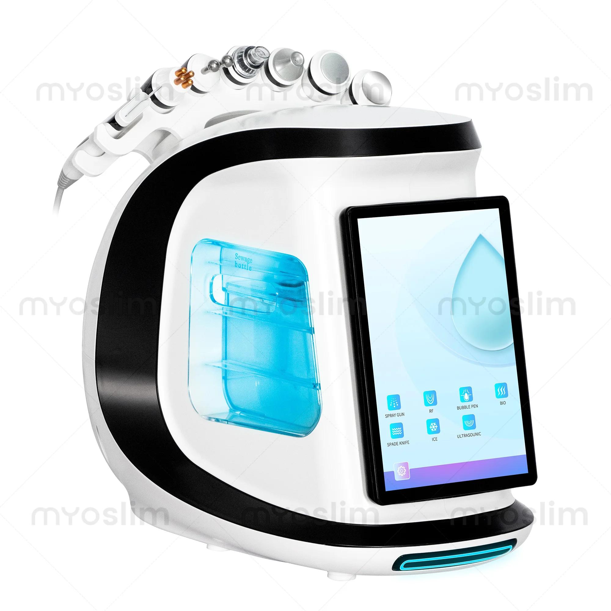 Nouveauté : Machine d'hydrodermabrasion 8 en 1 pour le visage, Aqua Peel, microdermabrasion, rajeuni