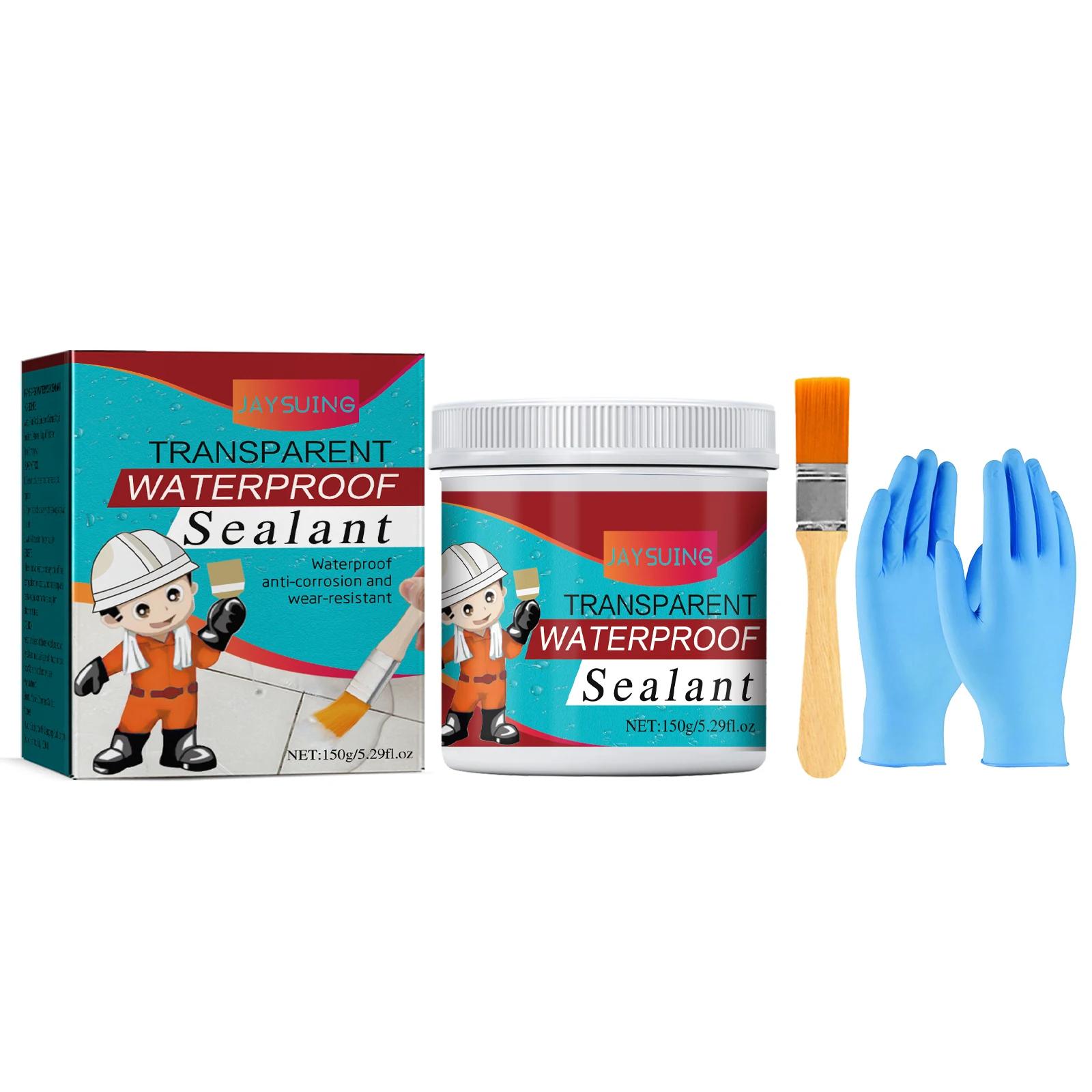 Mastic adhésif transparent imperméable pour réparation de fuite de mur, colle invisible, fuite de to