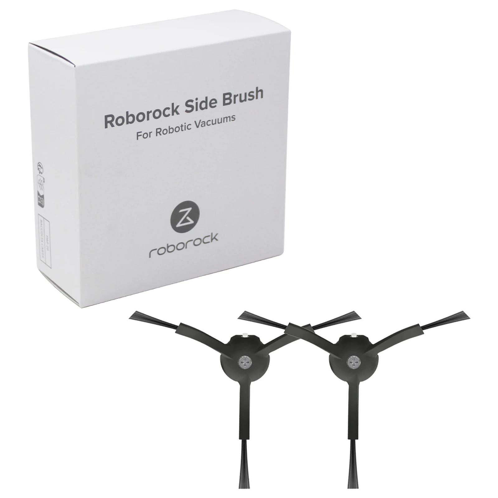 Brosse latérale Roborock originale * 2 pièces pour aspirateurs Roborock Q5 Q7 Q8,S8,S8 +,S8 pro ultr