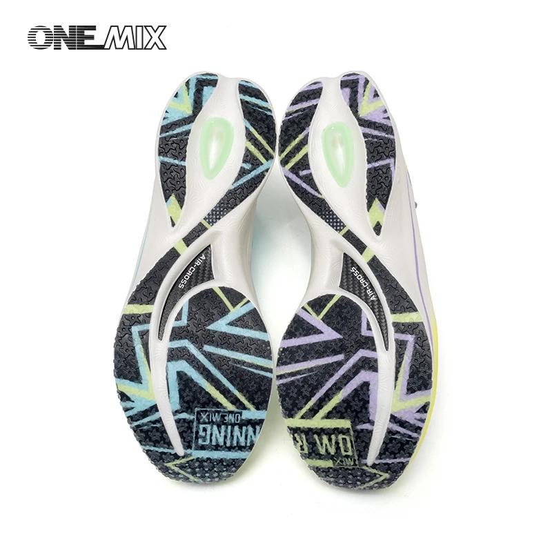 Chaussures de course ONEMIX 2025 plaque carbone - Baskets amortissantes légères antidérapantes respirantes pour hommes et femmes