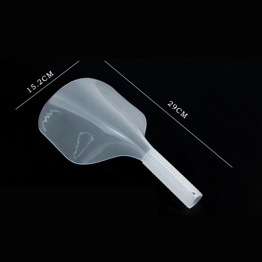 Bouclier facial en plastique transparent pour barbier, tampons de coupe de cheveux, pour Salon de co