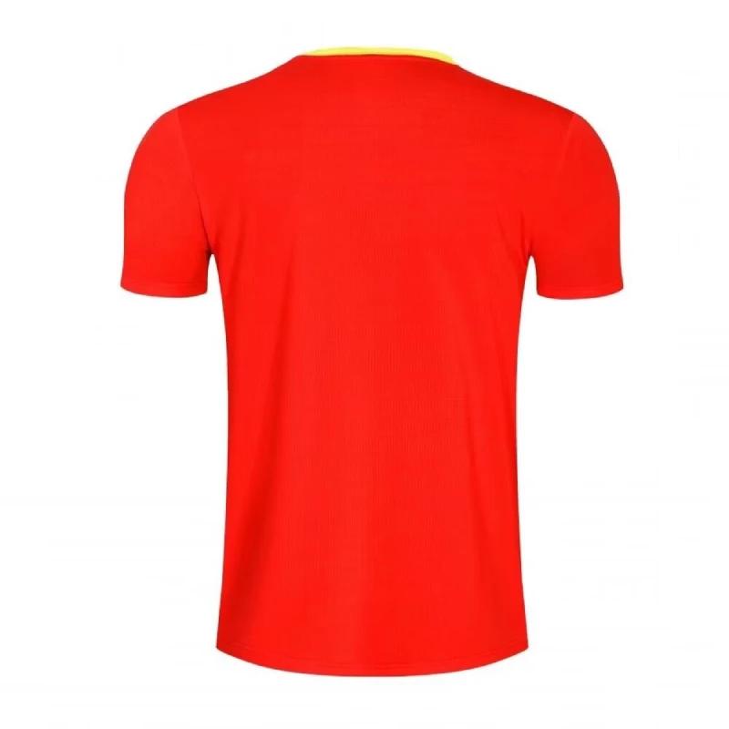 T-shirt tennis de table unisexe 2024 - Badminton ping-pong manches courtes haut de gamme