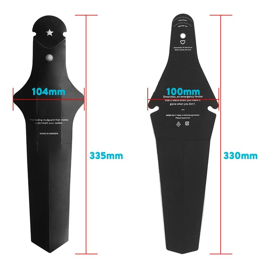 Selle de vélo garde-boue cul route vtt garde-boue VTT garde-boue arrière aile en plastique vélo sell