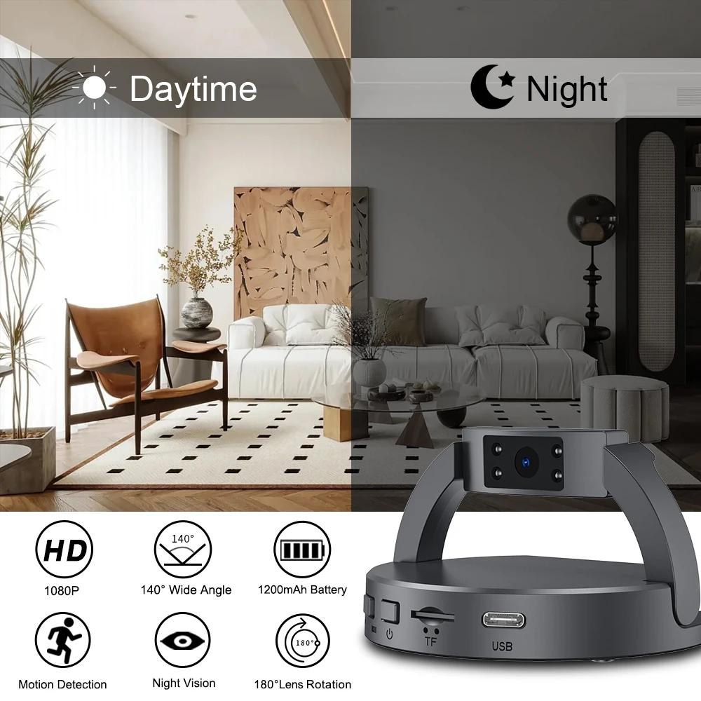 MD35 Mini caméra espion portable avec détection de mouvement, petit enregistreur vidéo numérique, ca