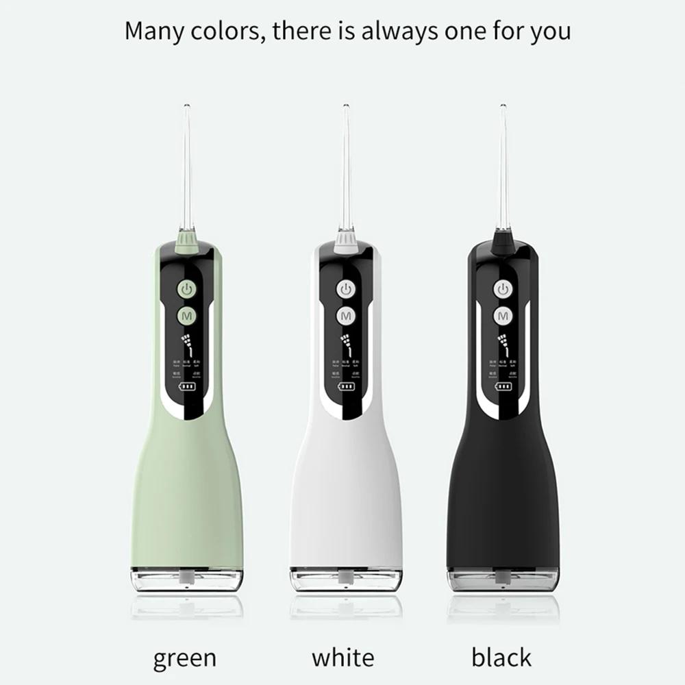 Xiaomi Youpin – irrigateur dentaire Intelligent, Jet d'eau, blanchiment, Rechargeable par USB, 330ml