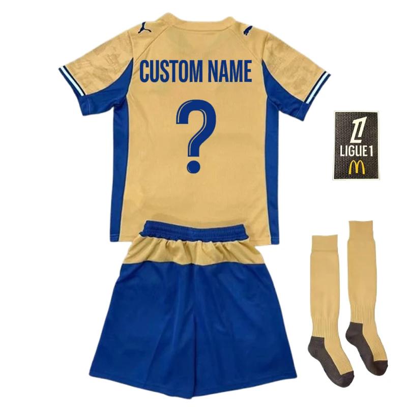 Maillot de football Olympique de Marseille 2025-2026 personnalisé avec nom et numéro – Tenue de foot
