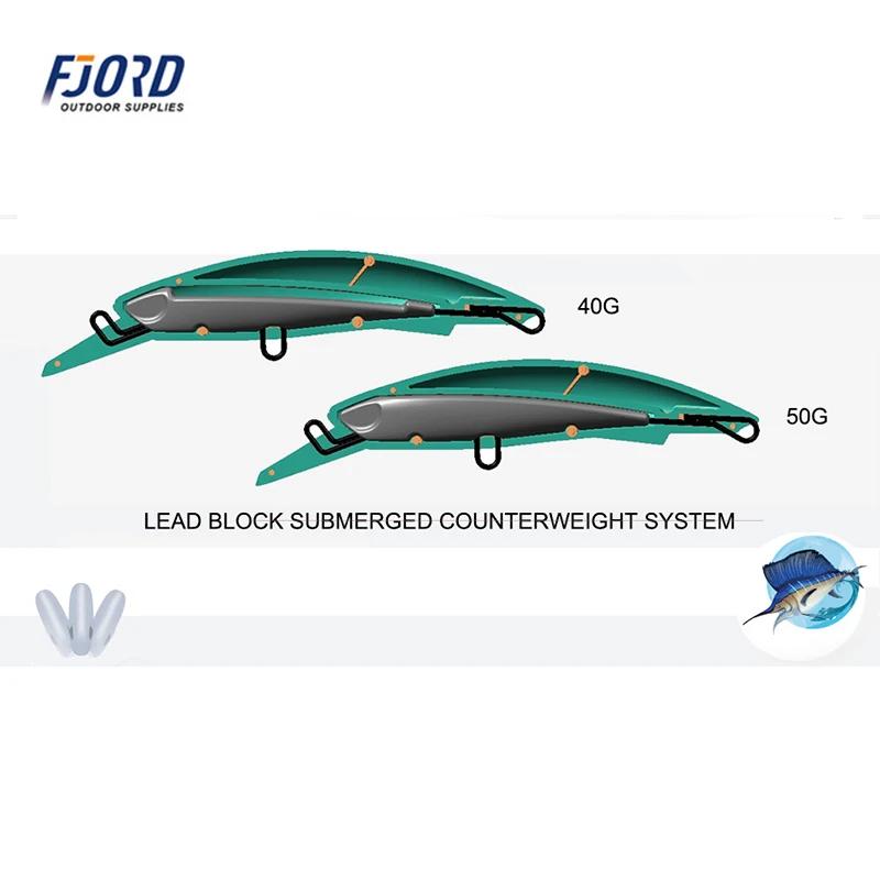 FJORD 90mm 40g 50g leurre de pêche dur coulant vairon manivelle appât professionnel qualité appât ar