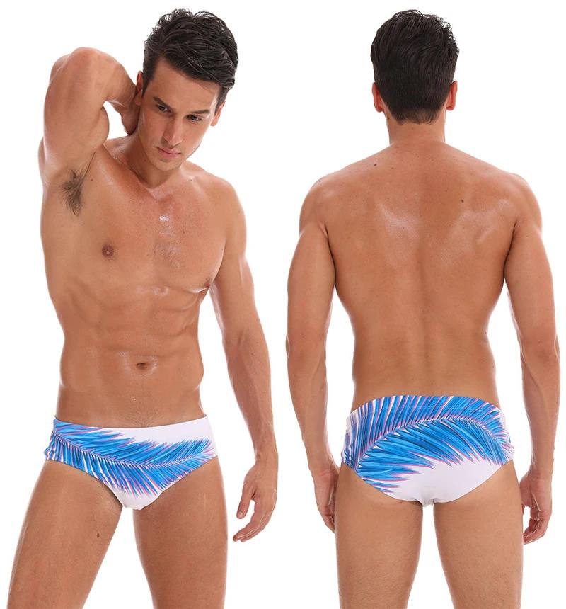 Datifer été 2026 hommes Shorts salle de sport taille basse Sexy imprimé slip de bain coussin retiré