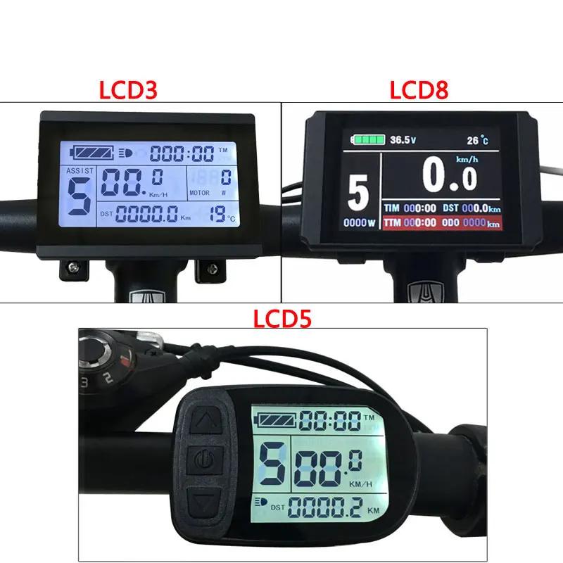 Contrôleur vélo électrique Bafang 36V-52V 1500W mode dual sinewave LCD PAS assistance