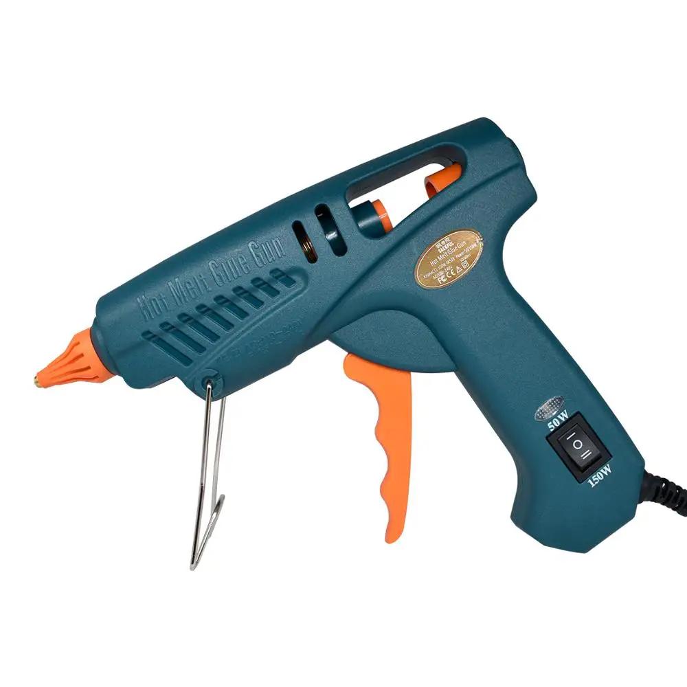 Pistolet à colle thermofusible simple, ensemble d'emballage-8, KIT d'outils 15 en 1, pistolet en Sil