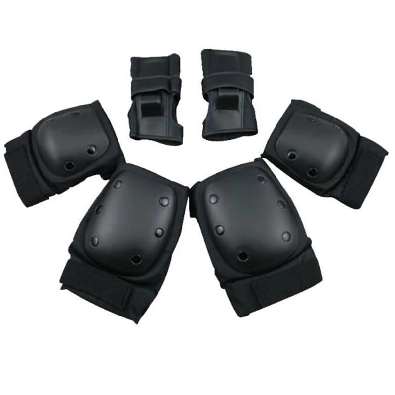 Casque professionnel à 6 patins de protection pour adultes, patins à roulettes, scooter, poignet, co