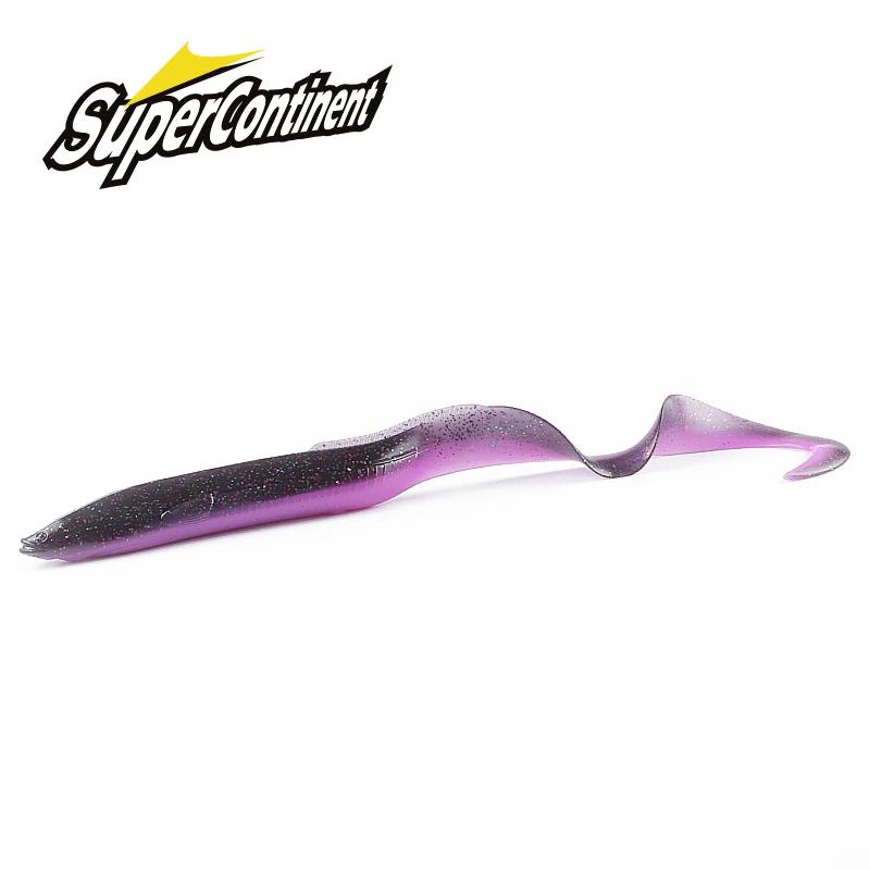 Supercontinent nouvel anguille chaude appât souple 20 cm/15 cm leurre de pêche souple bar de mer app