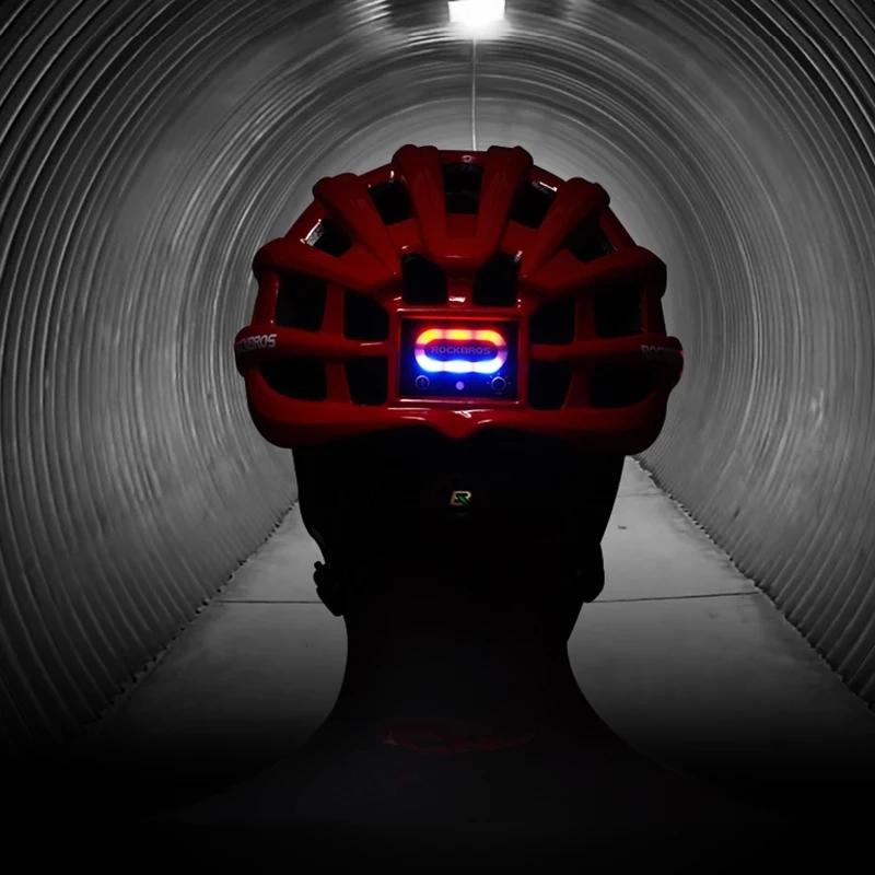 Casque vélo ROCKBROS lumière intégrée sauna plongée iodée VTT sécurité sportive nuit visibilité